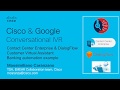 Cognitive Contact centers with Conversation IVR powered by Google Artificial Intelligence