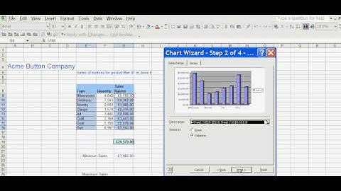 Homestudy UK - Excel 2003/XP Create a Chart