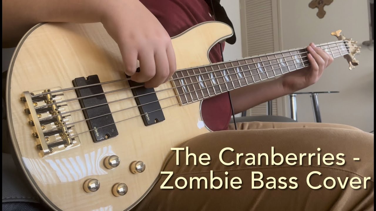 The Cranberries Zombie Bass Cover YouTube