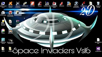 Tutorial de descarga  SpaceInvadersvs16   Version 2D