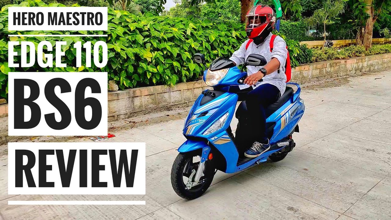 Hero Maestro Edge 110cc bs6 review | pro's & con's in BEARING DRIVE Style