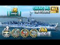 Destroyer Chung Mu: MVP on map The Atlantic - World of Warships