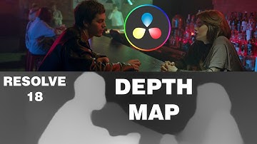 Davinci Resolve 18 how to use  Depth Map Tutorial