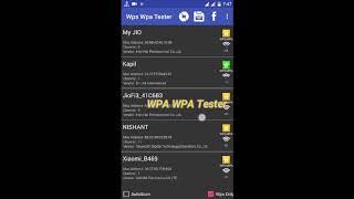 How to connect wifi without password 100% working app.   [WPS WPA TESTER] screenshot 3