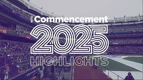 Commencement 2025 - Highlights