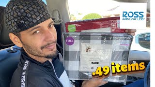 HUGE ROSS DRESS FOR LESS .49 CENT CLEARANCE EVENT SALE 2021| DAY 1 OVER 40 ITEMS FOUND + BONUS DEAL!