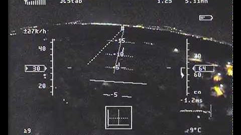 First night landing with ILS system by PitLab