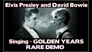 Golden Years Elvis Presley And David Bowie