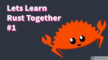 Lets Learn Rust Together - #1 Cargo and Hello World