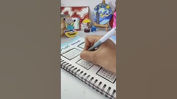 Everyday Habit Tracking schedule book 🤍💙 #shorts #habittracker #habittracking #addcreative