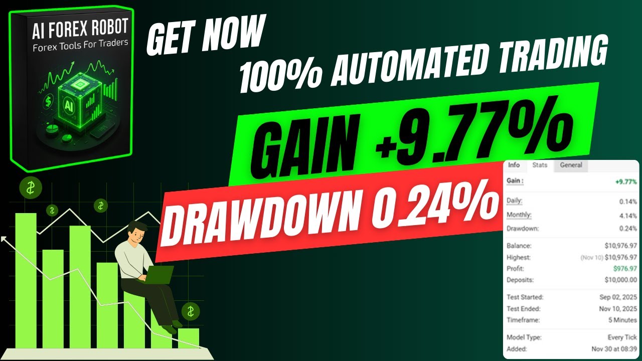AI Forex Robot V5.2 EA MT4 | Smart AI Gold Trading Bot for XAUUSD - YouTube