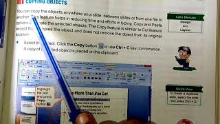 Class 5// Slide Organisation In PowerPoint// Editing, copying and moving objects.