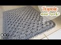 Tapete de crochê para banheiro simples | MAXI CROCHÊ - JNY Crochê