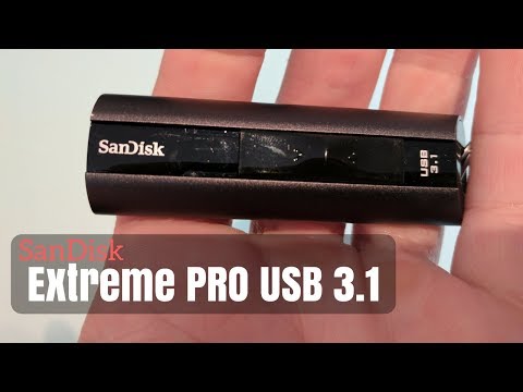 SanDisk Extreme Pro USB 3.1 Solid State Portable Flash Drive