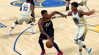NBA Today 11/11 Golden State Warriors vs Utah Jazz Full Game (NBA 2K20)