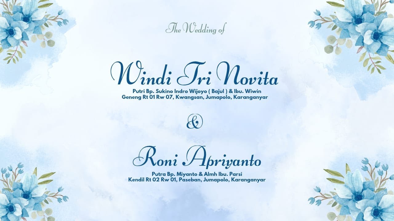 Live Wedding WINDI & RONI// AREVA MUSIC // GANESHA TV // GANESHA AUDIO