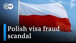 Visa application scandal threatens Polish government | DW News screenshot 3