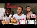 CHICK-FIL-A D.I.R.T.Y. NEVER HAVE I EVER MUKBANG !!! (exposed him) 😂💦