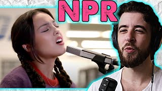 She is in a DMV??? Olivia Rodrigo - Reaction - NPR Tiny Desk