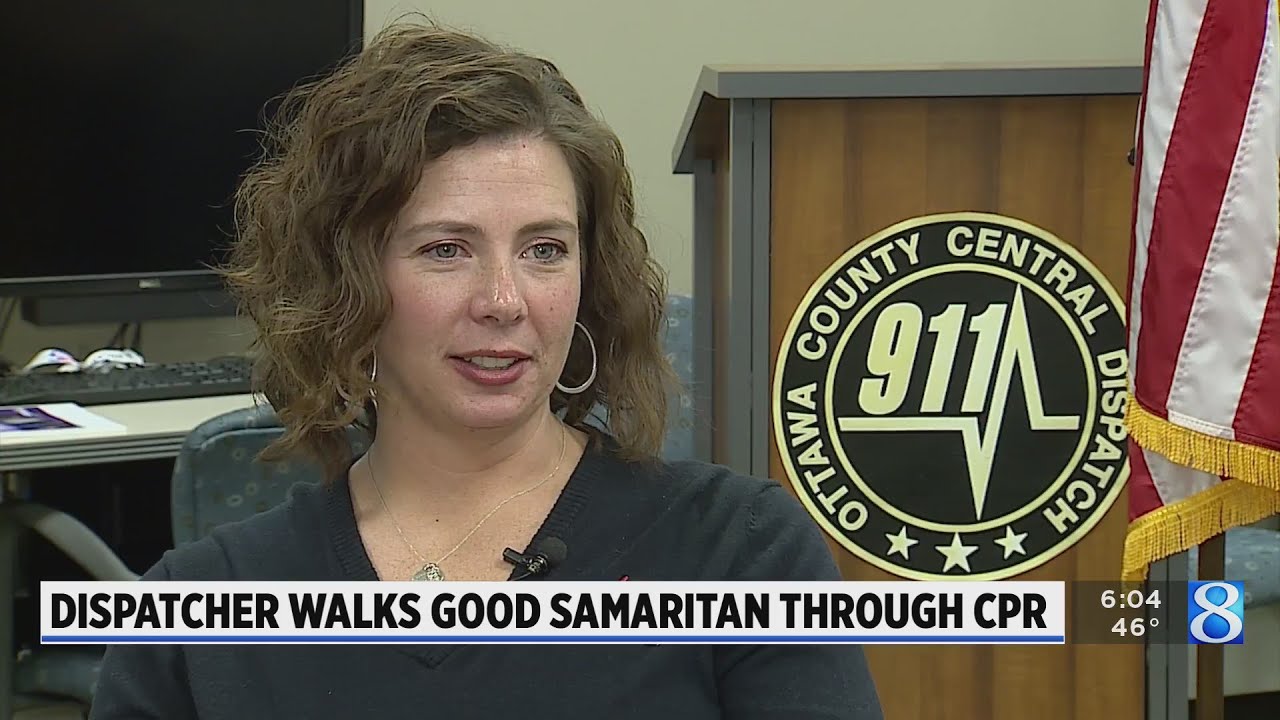 911 dispatcher saves life with CPR crash course