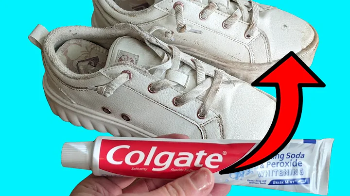 CLEAN & WHITEN SHOES with Toothpaste??