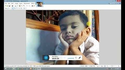 How to blur background image in paint.net (DSLR EFFECT)