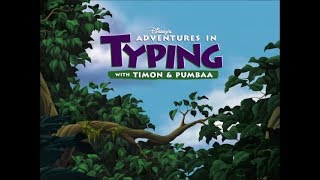 Adventures in Typing with Timon and Pumbaa - Full Playthrough