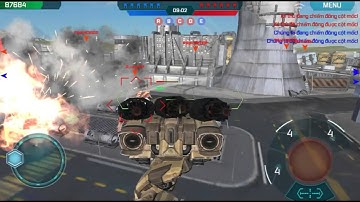 #1 [Test server War robots ].  First time with New robots