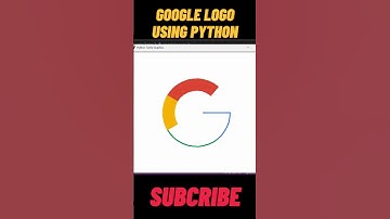Google logo drawing 😮🤩 using python | python #shortsfeed #youtubeshorts #python #shorts
