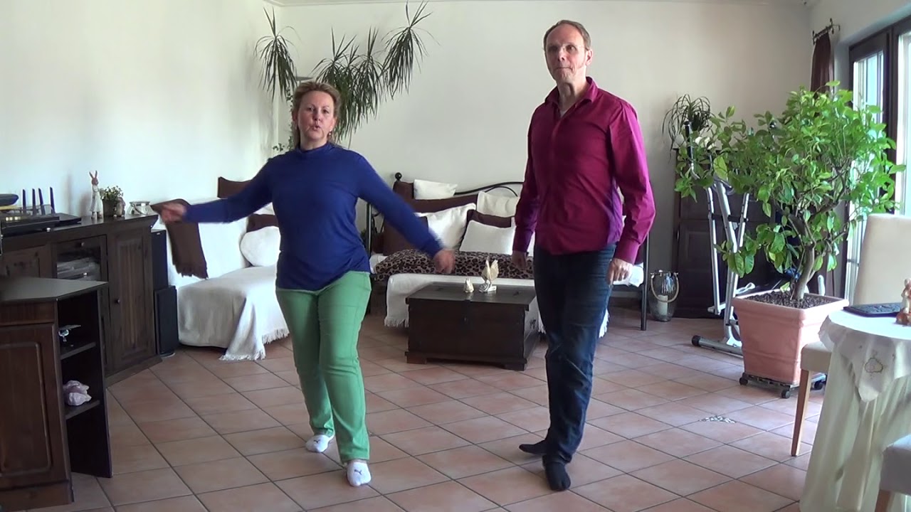 #Zuhause und tanzen - Tango 01: Viererschritt