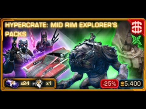 SWTOR - Opening 24x Mid Rim Explorer's Pack - YouTube
