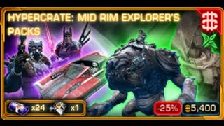 SWTOR - Opening 24x Mid Rim Explorer's Pack