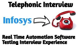 Infosys Automation Testing Interview Experience | Real Time Interview Questions and Answers