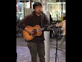busking in Japan . somber “true colors” Jude Pastor #cover #song Cyndi Lauper #acoustic #japan ♥️