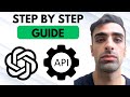 How To Get An Open AI/ChatGPT API Key In 2025 (Under 30 secs)
