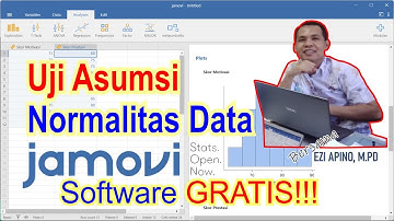 Uji Asumsi Normalitas dengan JAMOVI (Free Software): Mudah dan Praktis, Siapa pun pasti bisa!!!