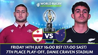 LIVE+Georgia+v+New+Zealand+World+Rugby+U20+Championship