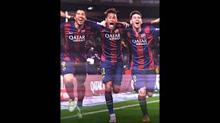 The scariest trio of 2015 🔥⚽ || #messi #suarez #neymar