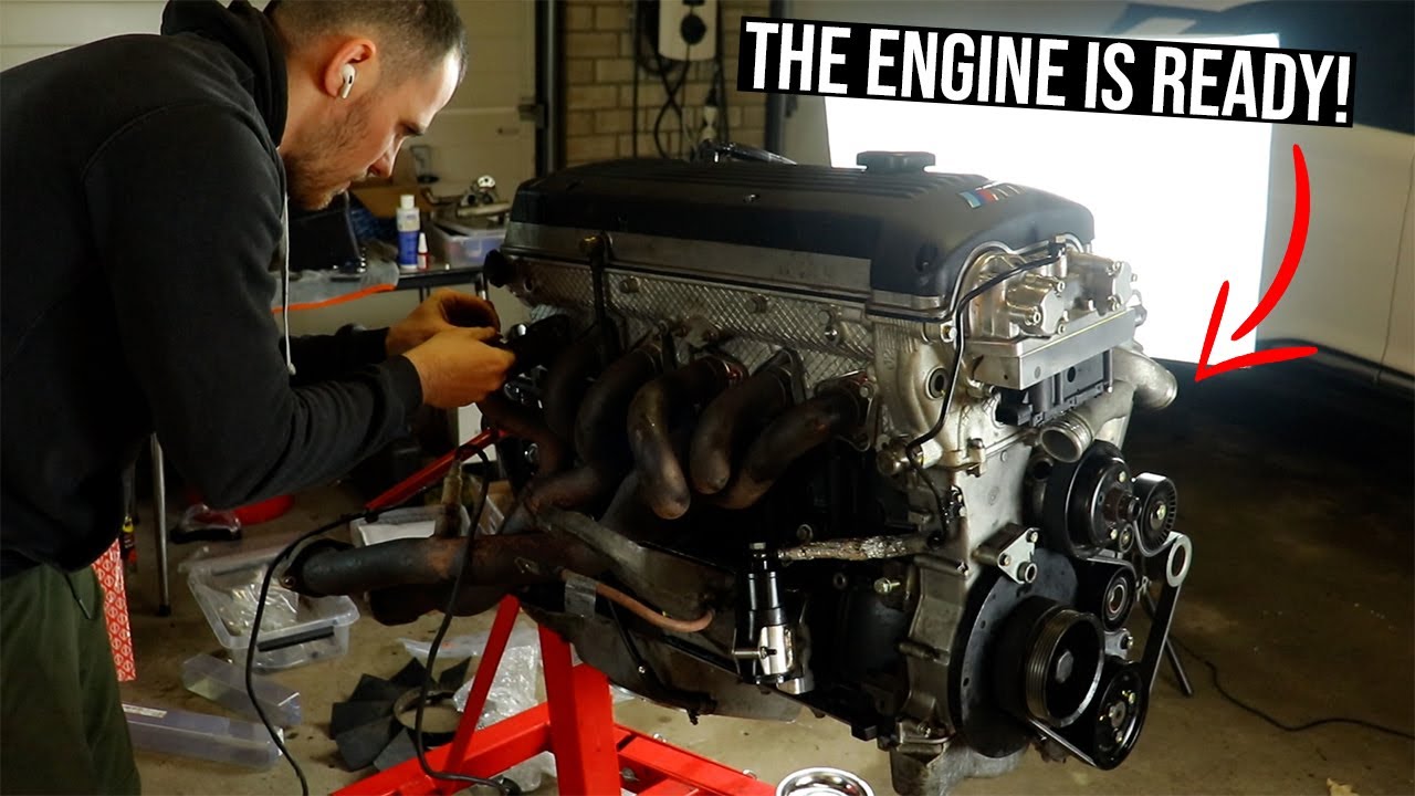 Finishing the high compression S54 REBUILD!