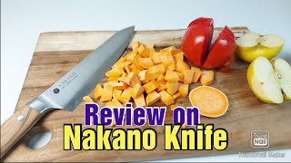 Unboxing & Review on Nakano (Mito) Knife || Cutting demo