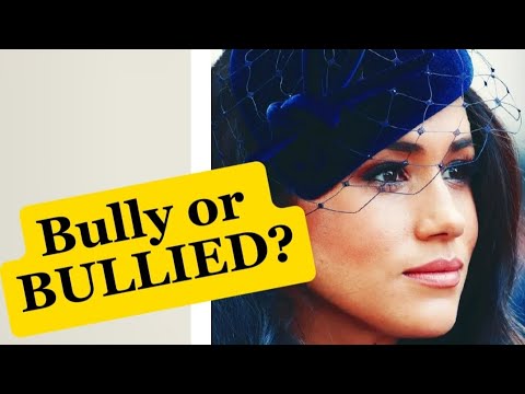 Bully or BULLIED Meghan was treated appallingly Palace MUST come clean  Meghan  sussexsquad  fyp