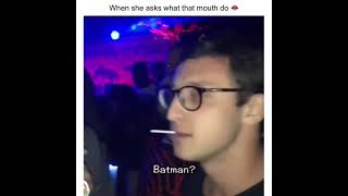 Drake batman lollypop meme shorts