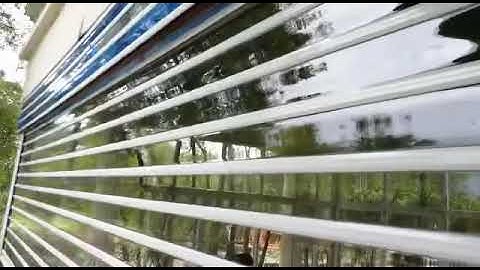 Automatic Transparent rolling shutters