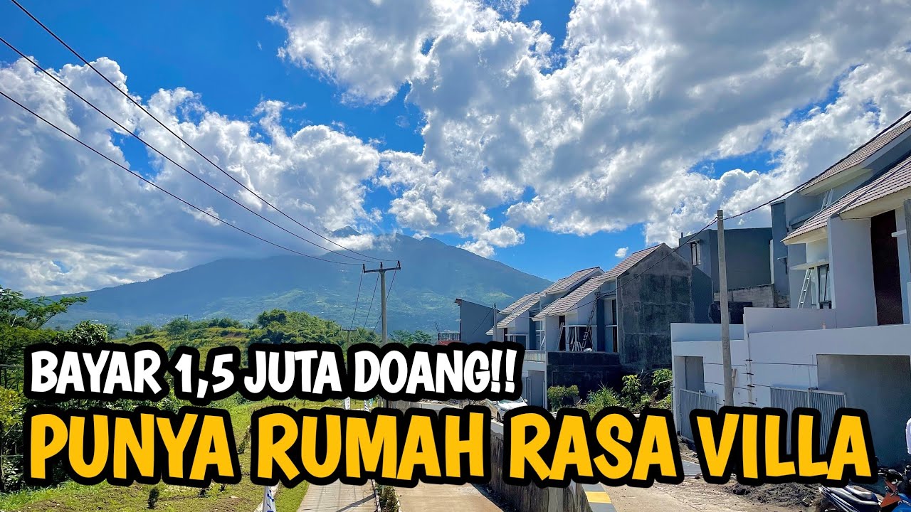 Rumah Dengan Keindahan Alam Pegunungan Dan Udara Yang sejuk, Aurora Residence