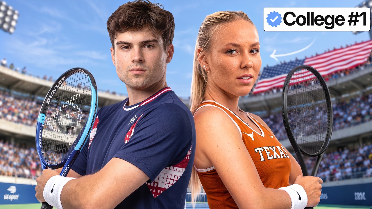 I Challenged The #1 Woman In US College Tennis!