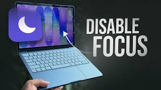 How to Disable Focus on Mac