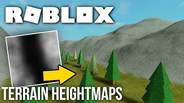 Roblox Tutorial - Terrain Heightmaps