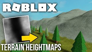 Roblox Tutorial Terrain Heightmaps Youtube - roblox heightmap generator