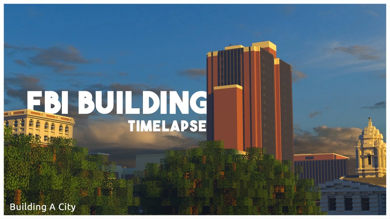 Building A City 53 (S2) // FBI Building // Minecraft Timelapse YouTube