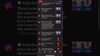 Kayla changed her profile picture here comes drama everyone panic!